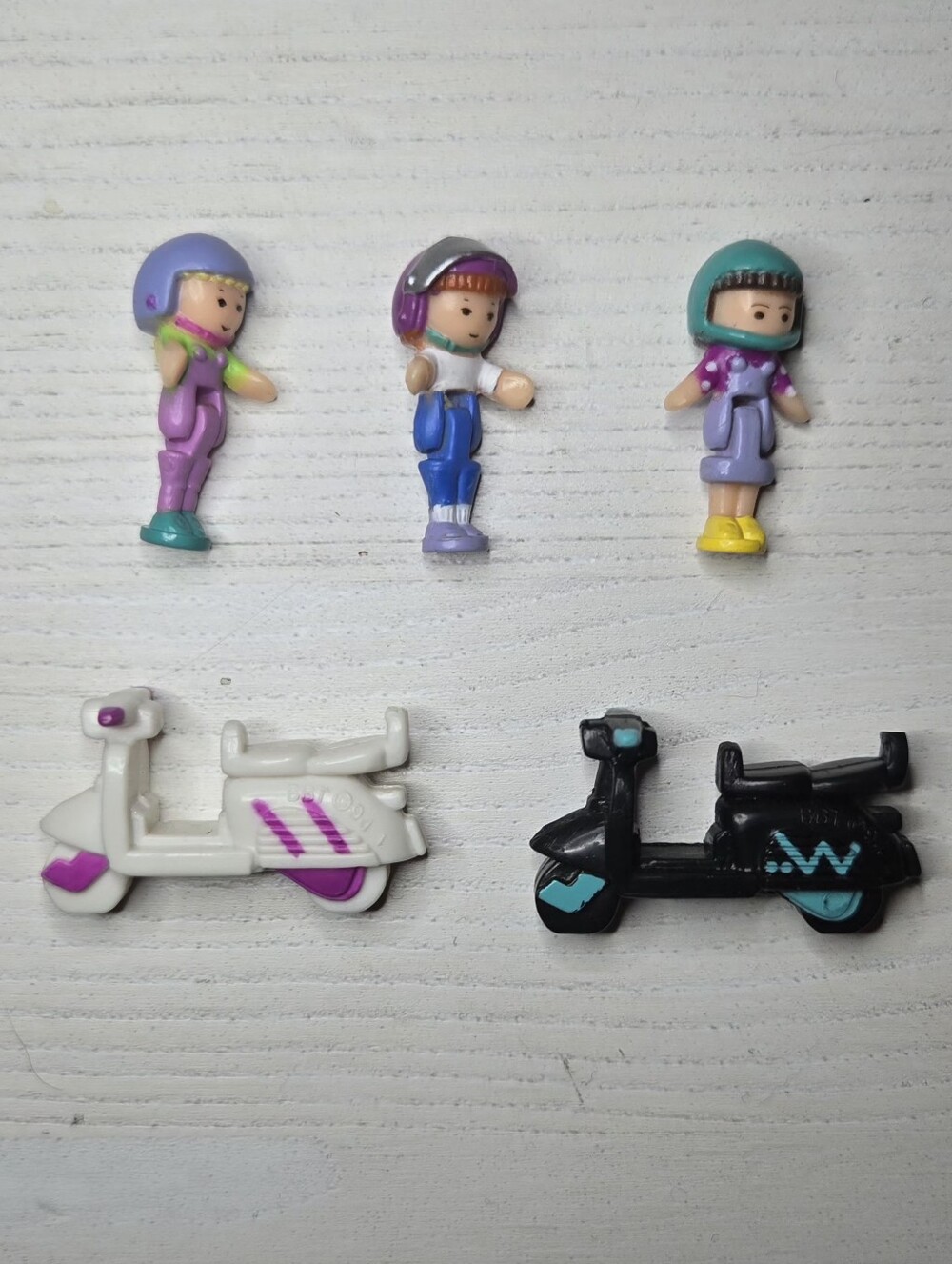 Vintage Polly Pocket Bluebird 1994 “On the Go Scooters”  - Complete
